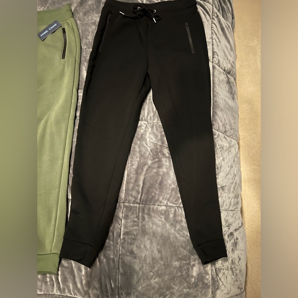 Pure champ mens sweatpants medium black new